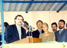 Solenidade de lançamento do navio de pesquisa Soloncy Moura, em 16 de Outubro de 1997 | Itajaí/SC